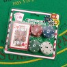 Generico 1 mazzo di Carte da gioco poker 52 plastificate Black Jack...