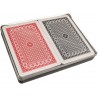 4x mazzi Carte da gioco poker 52 carte plastificate giochi Ramino B...