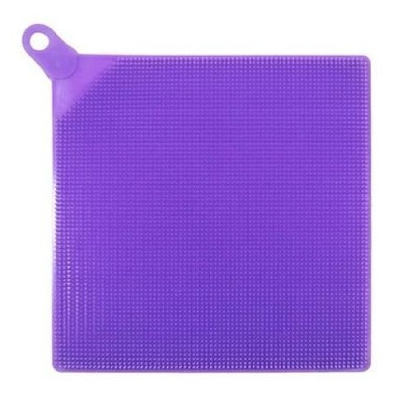 Set 3 Spugnette piatti stoviglie silicone salviette non abrasive antibatteriche