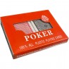 4x mazzi Carte da gioco poker 52 carte plastificate giochi Ramino B...
