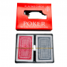 4x mazzi Carte da gioco poker 52 carte plastificate giochi Ramino B...
