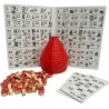Tombola napoletana tradizionale 48 cartelle numeri panaro natale ta...
