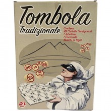 Tombola napoletana tradizionale 48 cartelle numeri panaro natale tabellone