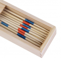 Mikado Spiel shangai gioco da tavola società stecchini bastoncini scatola Legno