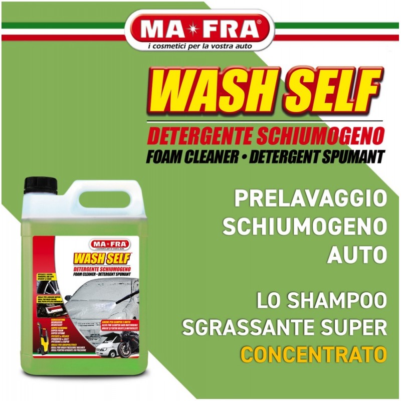 Ma-Fra MA-FRA WASH SELF 5L Detergente Schiumogeno Professionale per...