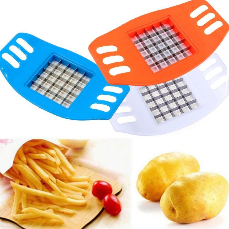 Accessorio lame patatine fritte affetta patate chips french fries cucina verdura