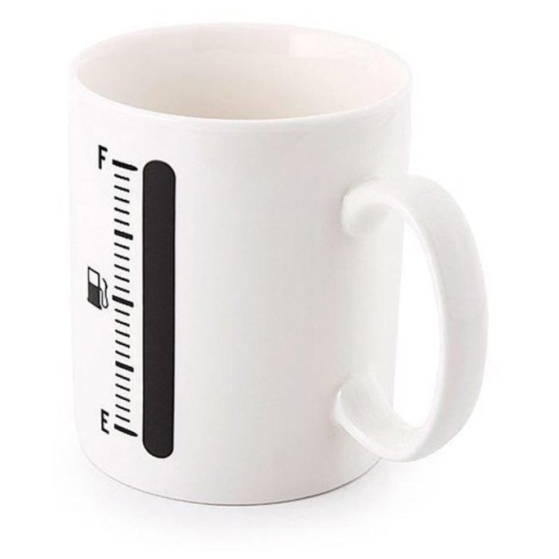 Tazza termica termosensibile magica calore indicatore serbatoio vuoto pieno