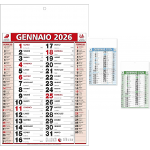 100 pezzi Calendario muro Olandese lungo e stretto 2026 ufficio casa pratico