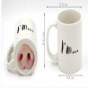 Tazza termica termosensibile magica calore indicatore serbatoio vuoto pieno