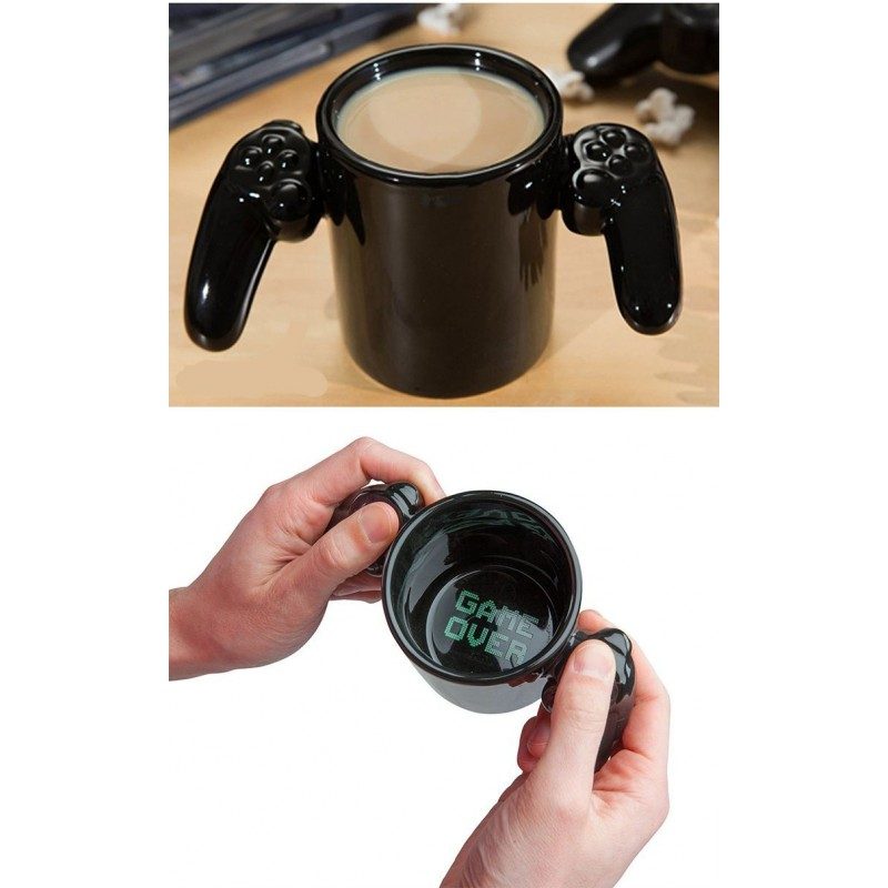 Tazza simpatica rilievo teschio cartoon scheletro colazione thè latte caffè idea