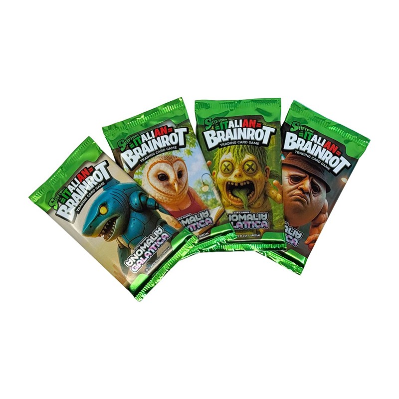 Skifidol Album Skifidol Italian Brainrot + 7 Carte Universo Anomali...