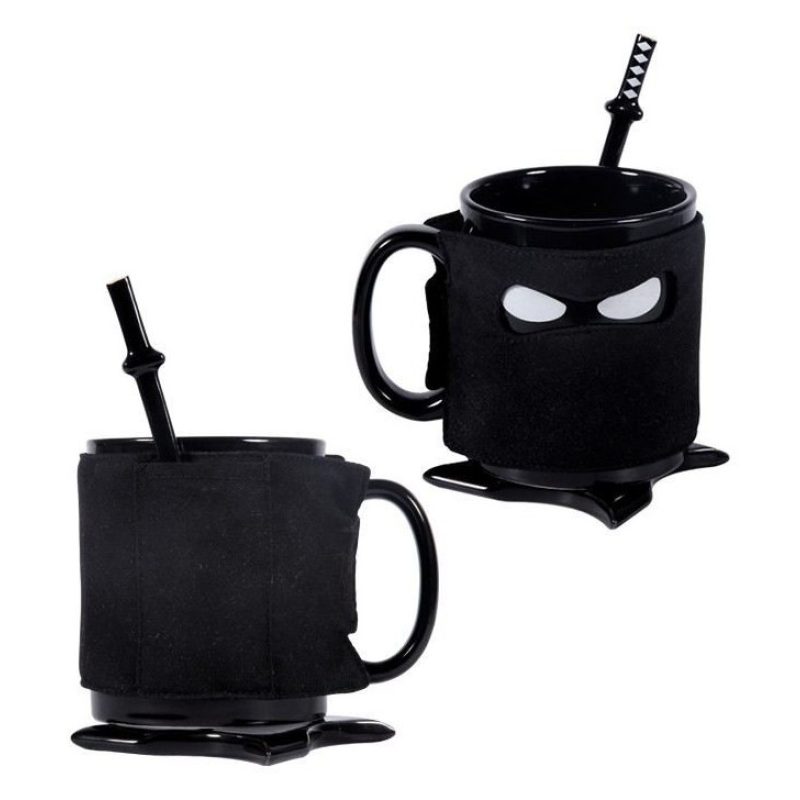 Tazza termica termosensibile magica calore teschio scheletro pistole incrociate