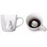 Tazza termica termosensibile magica calore teschio scheletro pistole incrociate