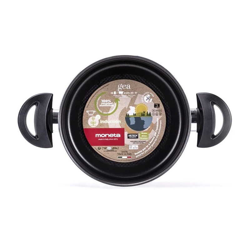 Moneta padella Melodia Finegres antiaderente naturale anche su induzione 20 cm