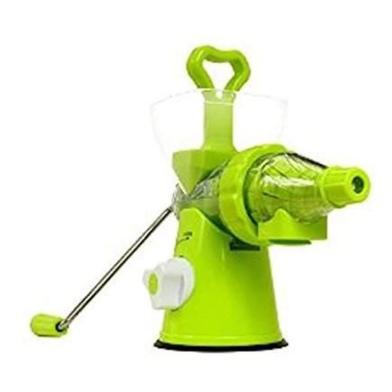 Spremiagrumi Centrifuga Manuale a manovella spremi agrumi per frutta e verdura - Bianco e Verde