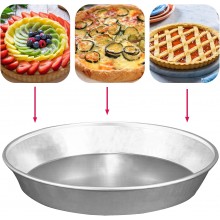 Tortiera per pastiera napoletana stampo tondo forma in alluminio vari diametri