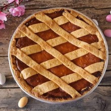 Tortiera per pastiera napoletana stampo tondo forma in alluminio vari diametri