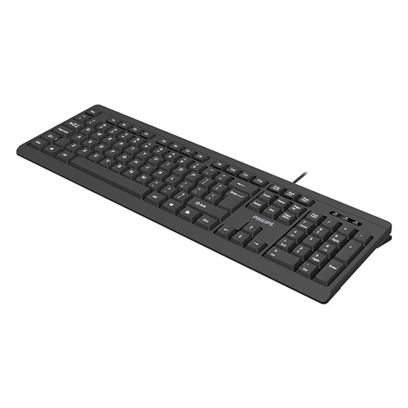 Philips Philips Tastiera Silenziosa soft Wired K224 con filo PC Des...