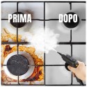 Pulitore a vapore portatile 2500W serbatoio 1,6L casa auto cucina steam cleaner