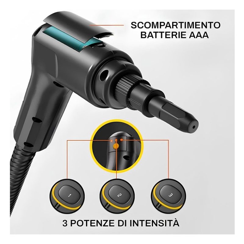 Generico Pulitore a vapore portatile 2500W serbatoio 1,6L casa auto...