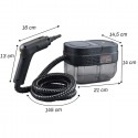 Pulitore a vapore portatile 2500W serbatoio 1,6L casa auto cucina steam cleaner