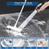 Driwei Soffione Doccia con spazzola corpo Alta Pressione getto Rego...