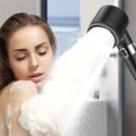Soffione Doccia con spazzola corpo Alta Pressione getto Regolabile in 3 Modalità
