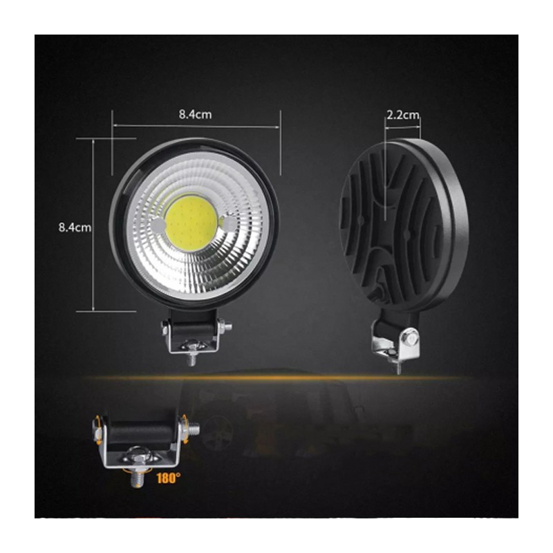 Andowl 30W Led Luce Lampada Faro Da Lavoro 12v 24v Faretto Auto Bar...