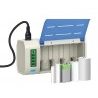 Andowl Caricabatteria universale per batterie ricaricabili AA AAA 9...
