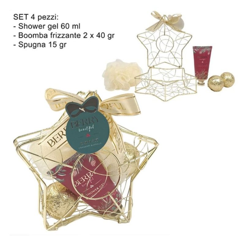 Berry Beautiful Set Cofanetto doccia bagno corpo confezione Regalo ...