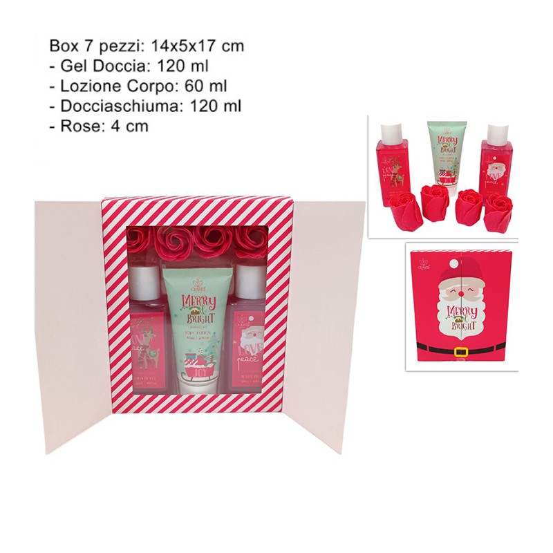 Cestino Regalo Prodotti Bellezza Cura del Corpo lozione gel doccia Idea Regalo