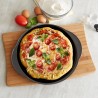 WeHome Teglia da forno acciaio antiaderente per pizza tonda 33cm fo...