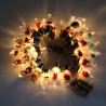 Andowl Catena luminosa natalizia tenda 6m LED 40 lampadine luce cal...