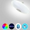 Driwei Lampadina LED bluetooth ufo luce bianca RGB lampada 48W cass...