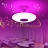 Driwei Lampadina LED bluetooth ufo luce bianca RGB lampada 48W cass...
