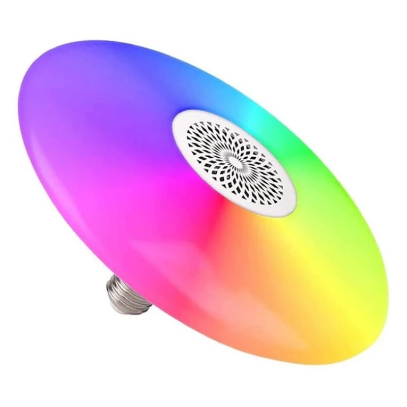 Driwei Lampadina LED bluetooth ufo luce bianca RGB lampada 48W cass...