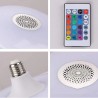 Driwei Lampadina LED bluetooth ufo luce bianca RGB lampada 48W cass...