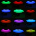 Lampadina LED bluetooth ufo luce bianca RGB lampada 48W cassa altoparlante music