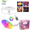 Driwei Lampadina LED bluetooth ufo luce bianca RGB lampada 48W cass...