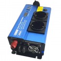 Inverter 1500 Watt 12V 220V trasformatore invertitore auto barca campeggio USB
