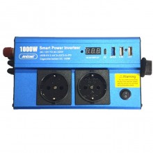 Inverter 1500 Watt 12V 220V trasformatore invertitore auto barca campeggio USB