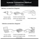Inverter 1500 Watt 12V 220V trasformatore invertitore auto barca campeggio USB
