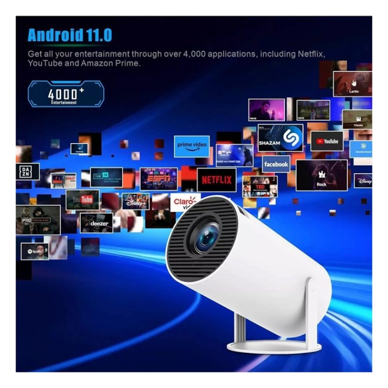 Generico Proiettore + console emulatore retro portatile HD 4K gioch...