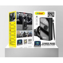 Mini Compressore ad Aria Auto Portatile Gonfiatore 120W 12V Display LED Auto