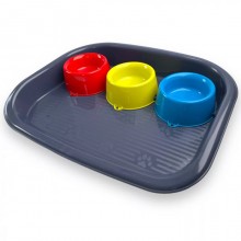 Dispenser d'Acqua per Cani gatti Borraccia Animali Domestici Bottiglia portatile