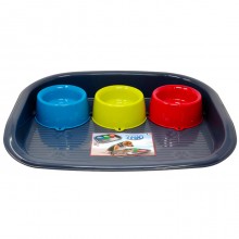 Dispenser d'Acqua per Cani gatti Borraccia Animali Domestici Bottiglia portatile