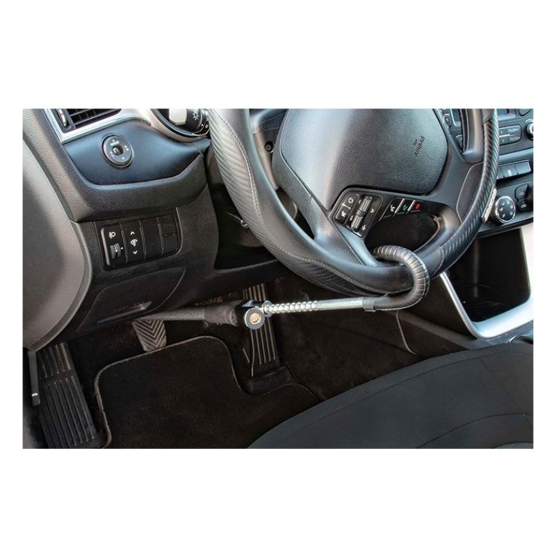 Asta Bloccasterzo Blocca Volante Pedale Antifurto Per Auto Universa...