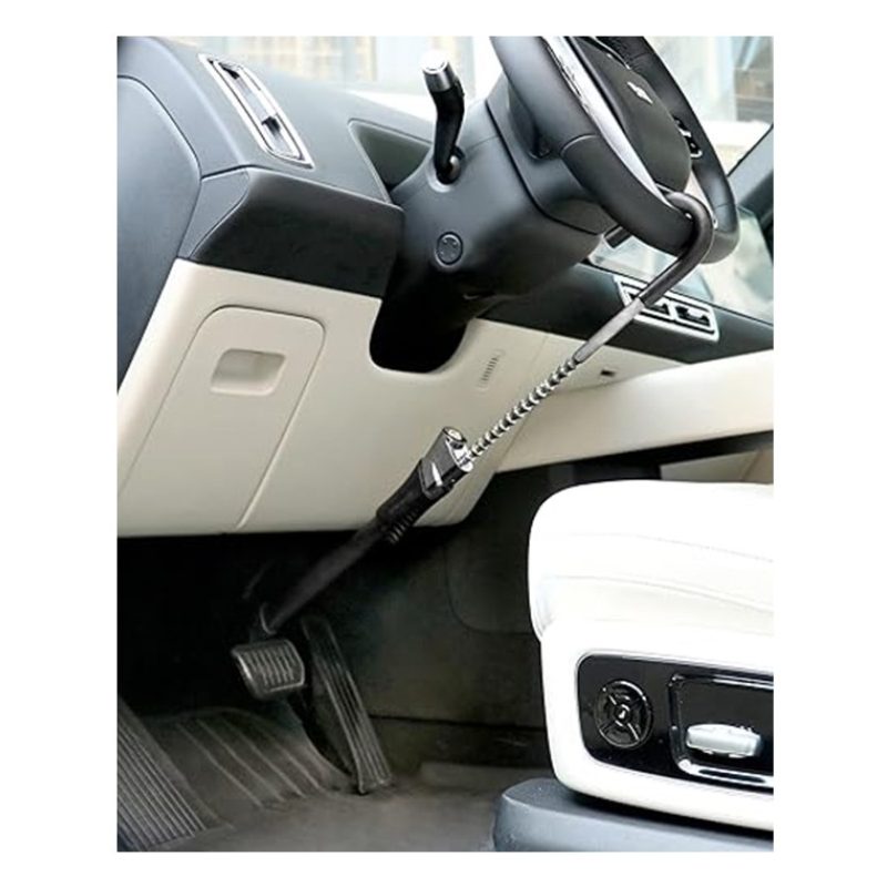 Asta Bloccasterzo Blocca Volante Pedale Antifurto Per Auto Universa...
