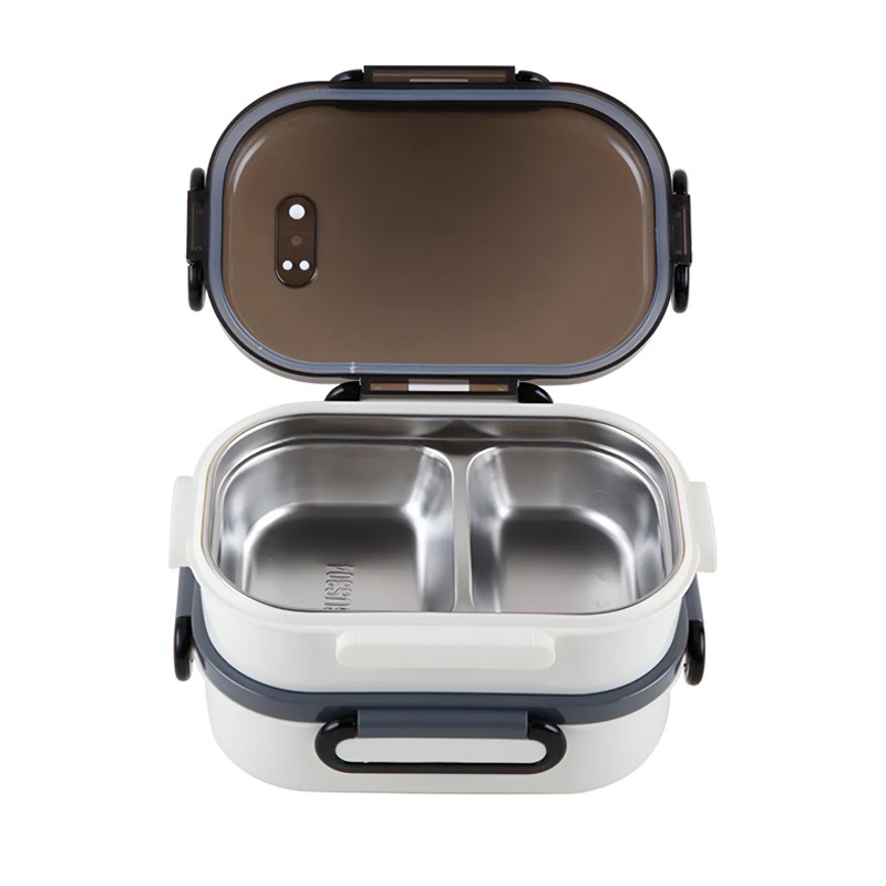 Portavivande Ermetico 1.7l Contenitore Inox Contenitore Porta Pranzo portatile
