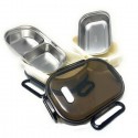 Portavivande Ermetico 1.7l Contenitore Inox Contenitore Porta Pranzo portatile